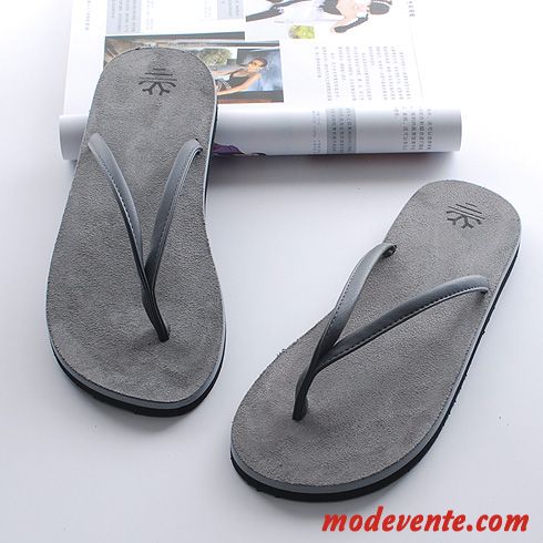 Appartement Tongs Homme Chaussons Femme Vêtement D'extérieur Loisir Turquoise