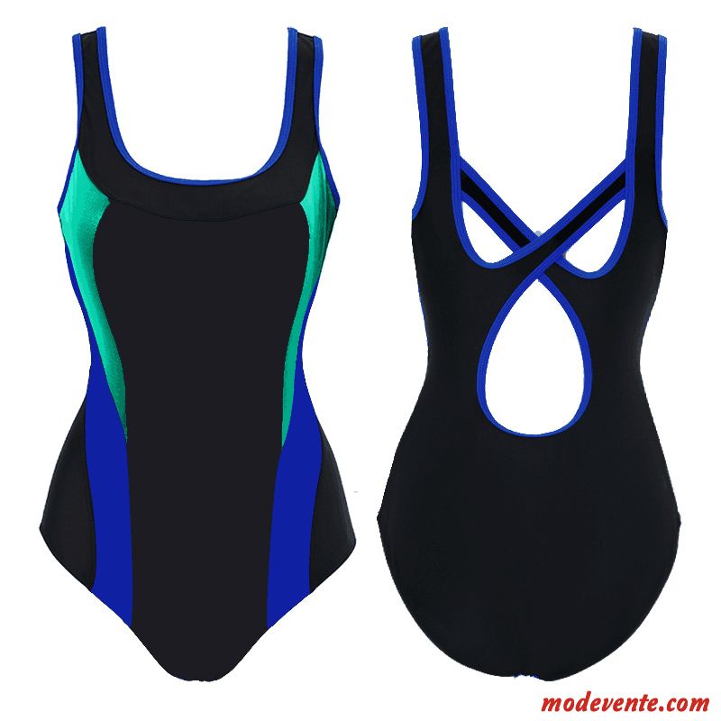 Bikini Femme Sport Filles Maillot De Bain Rapide À Sécher Métier Triangle Bleu