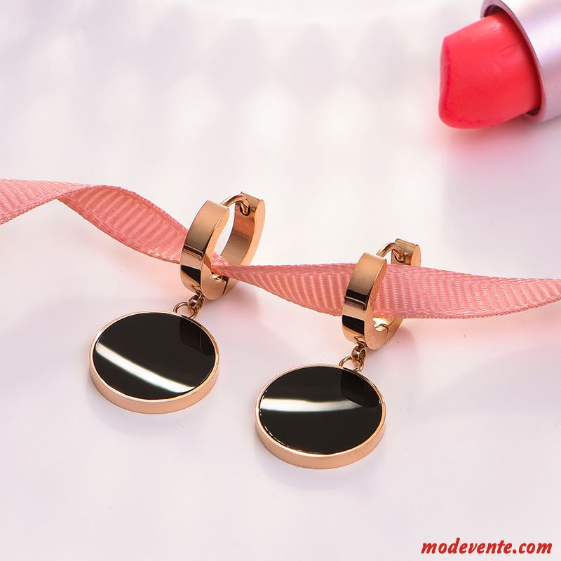 Boucles D'oreilles Femme Lettre Amour All-match Simple Tempérament Or