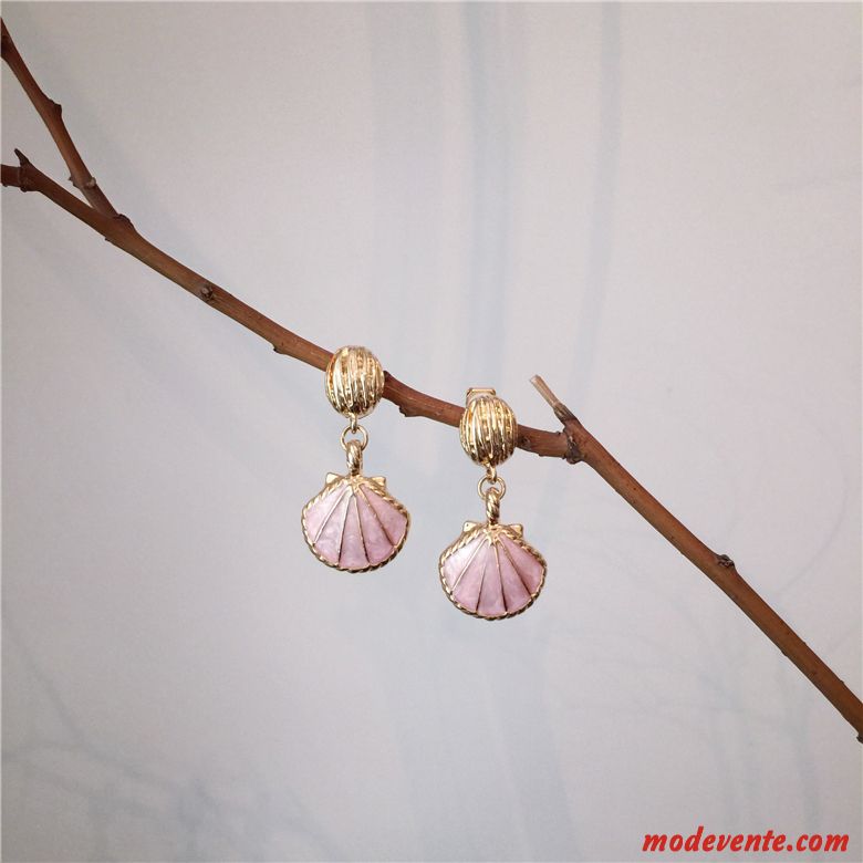 Boucles D'oreilles Femme Rétro Or Argent