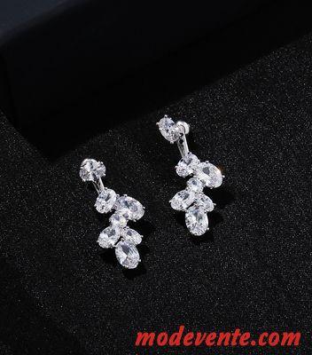 Boucles D'oreilles Femme Simple Longue Section Tempérament Frais Or