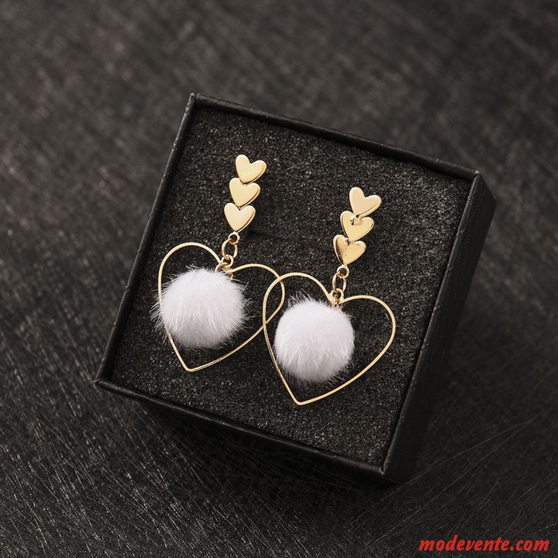 Boucles D'oreilles Femme Tempérament Longue Section Accessoires Personnalité Gros Créatif Or