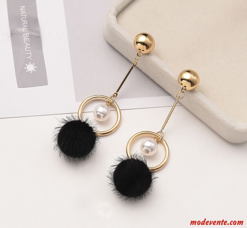 Boucles D'oreilles Femme Tempérament Longue Section Accessoires Personnalité Gros Créatif Or