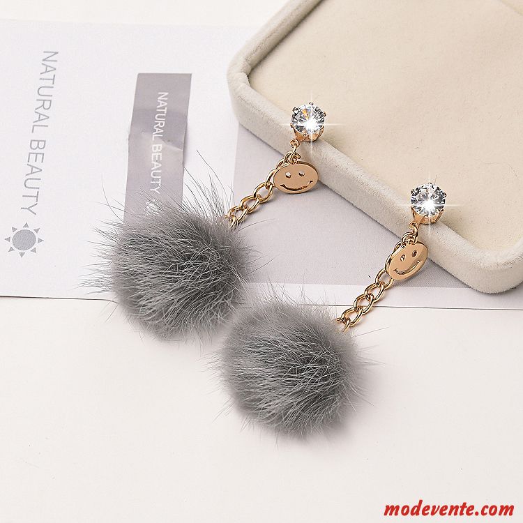 Boucles D'oreilles Femme Tempérament Longue Section Accessoires Personnalité Gros Créatif Or