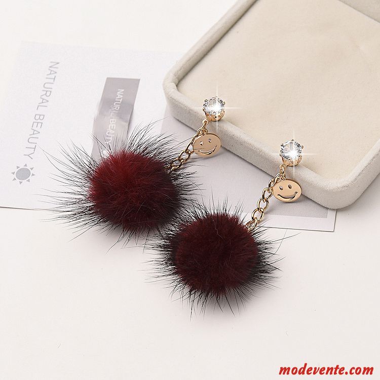 Boucles D'oreilles Femme Tempérament Longue Section Accessoires Personnalité Gros Créatif Or