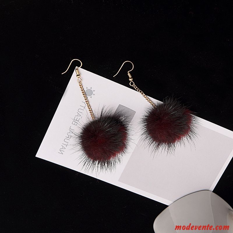 Boucles D'oreilles Femme Tempérament Longue Section Accessoires Personnalité Gros Créatif Or