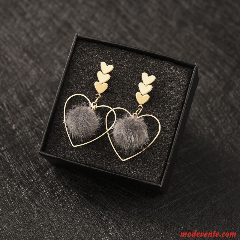 Boucles D'oreilles Femme Tempérament Longue Section Accessoires Personnalité Gros Créatif Or