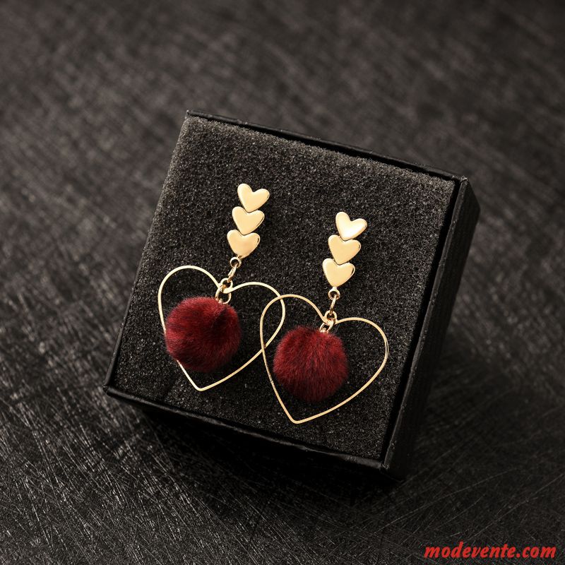 Boucles D'oreilles Femme Tempérament Longue Section Accessoires Personnalité Gros Créatif Or