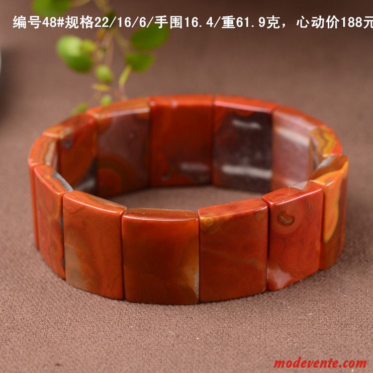 Bracelet Homme Cadeau Amoureux Accessoires Modèles Féminins Rouge
