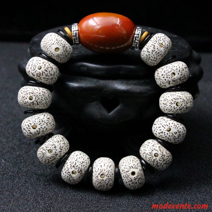 Bracelet Homme Fleur Gros Modèles Féminins Gris