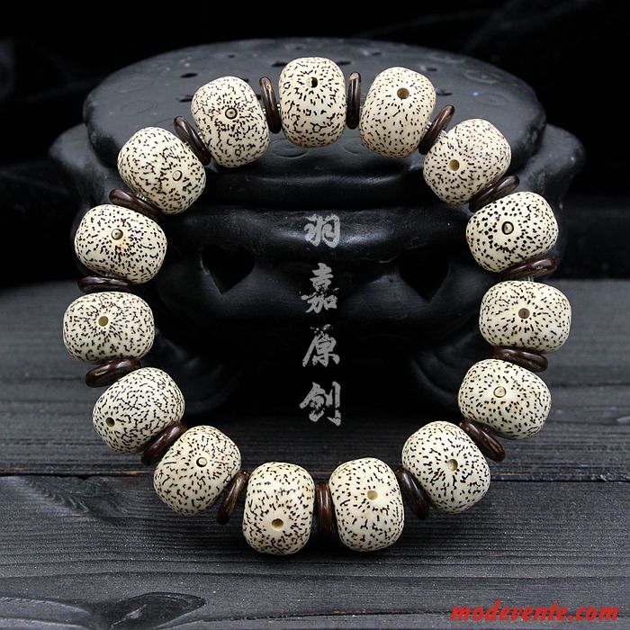 Bracelet Homme Fleur Gros Modèles Féminins Gris