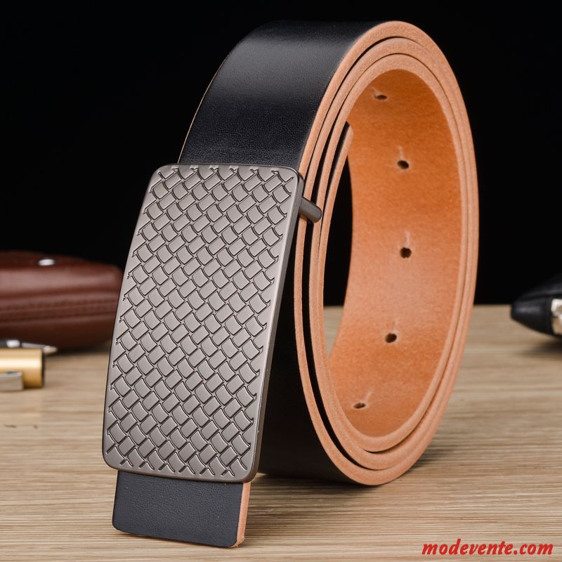 Ceinture Homme Couche De Tête Jeunesse Pure All-match Âge Moyen Manuel Brun