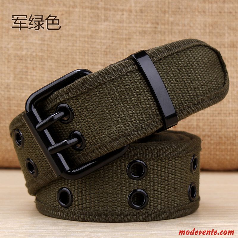 Ceinture Homme Femme Jeunesse Jeans Mode Toile Étudiant