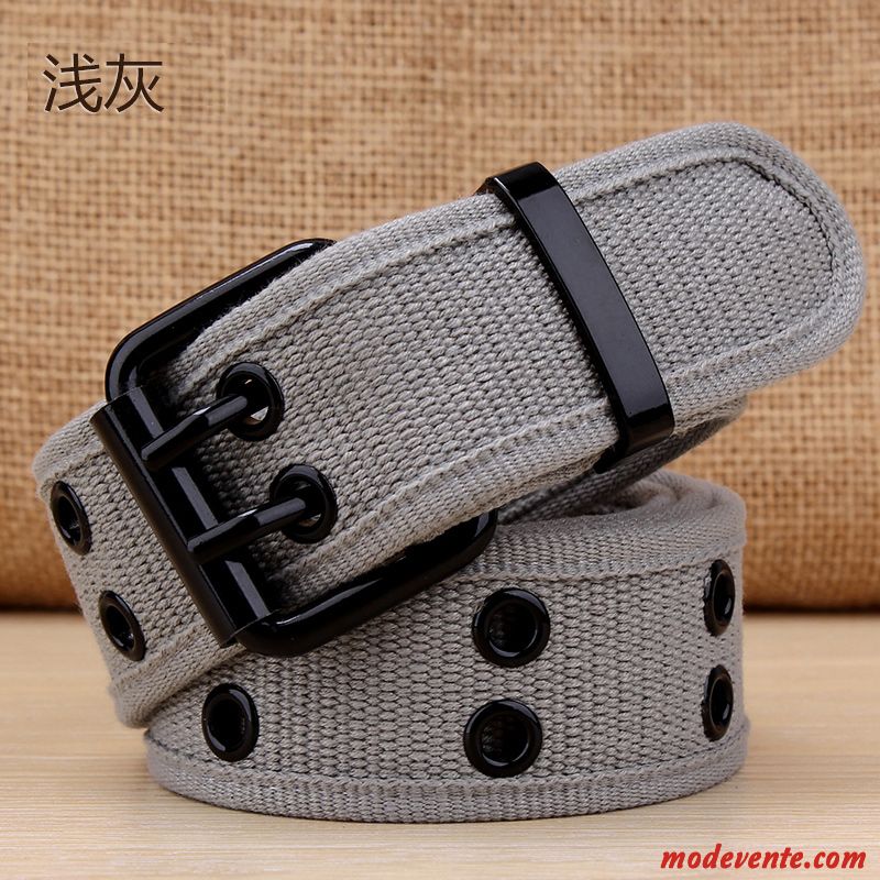 Ceinture Homme Femme Jeunesse Jeans Mode Toile Étudiant