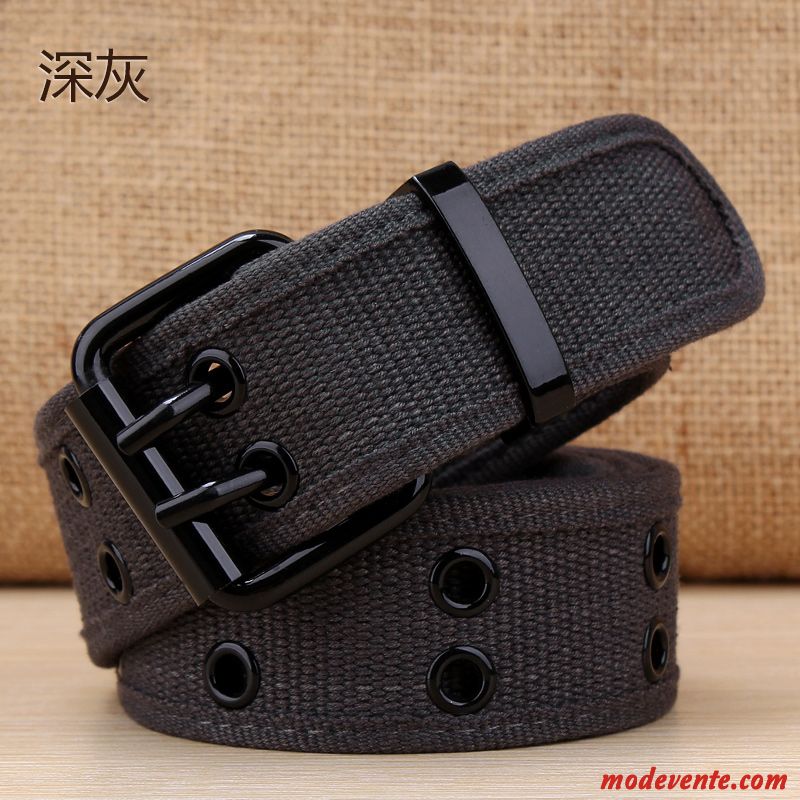 Ceinture Homme Femme Jeunesse Jeans Mode Toile Étudiant