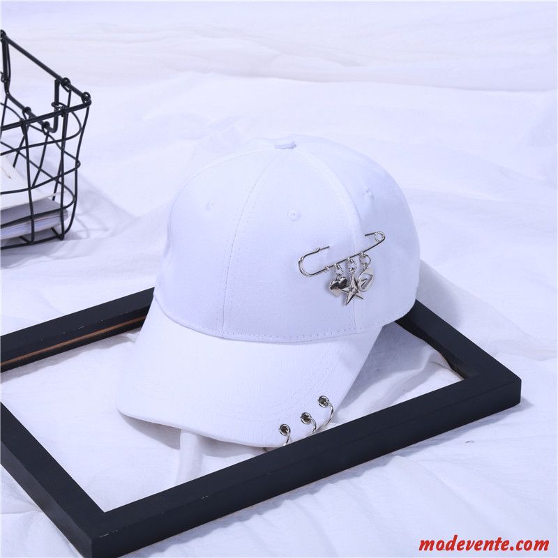 Chapeau Femme Casquette All-match Hip Hop Loisir Casquette De Baseball Rue Rose