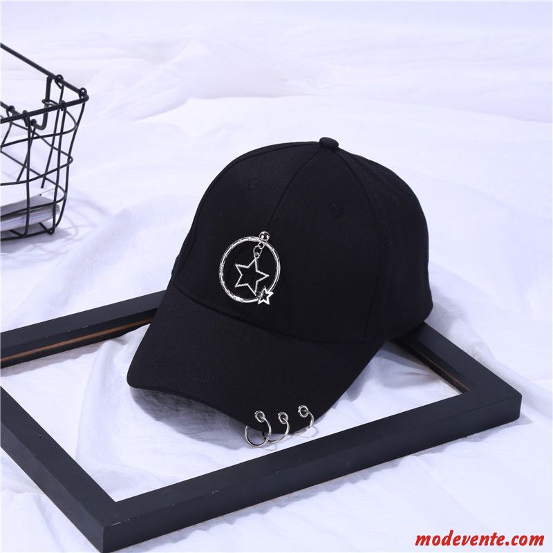 Chapeau Femme Casquette All-match Hip Hop Loisir Casquette De Baseball Rue Rose