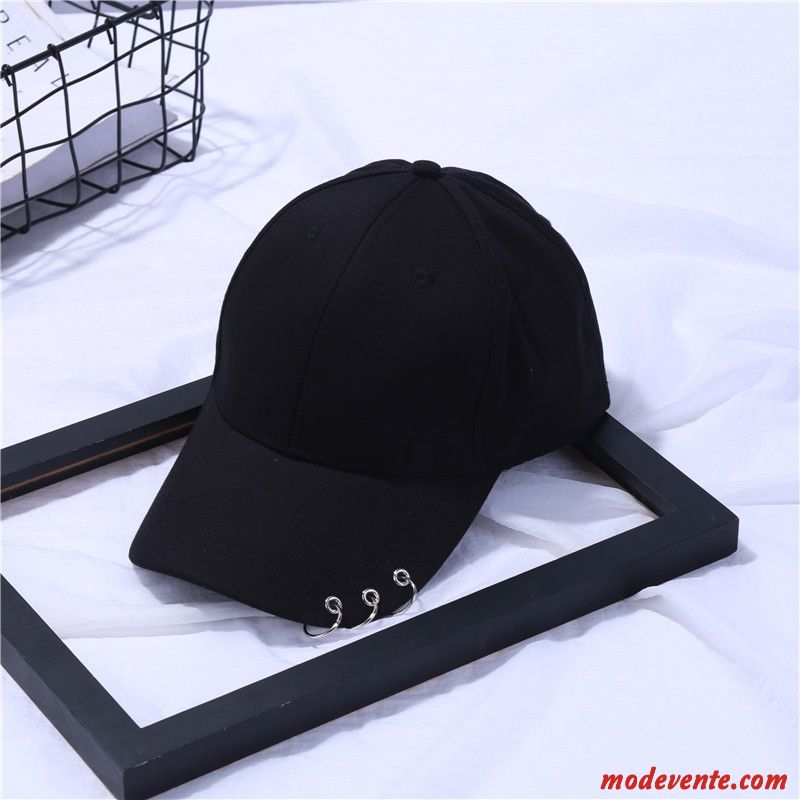 Chapeau Femme Casquette All-match Hip Hop Loisir Casquette De Baseball Rue Rose