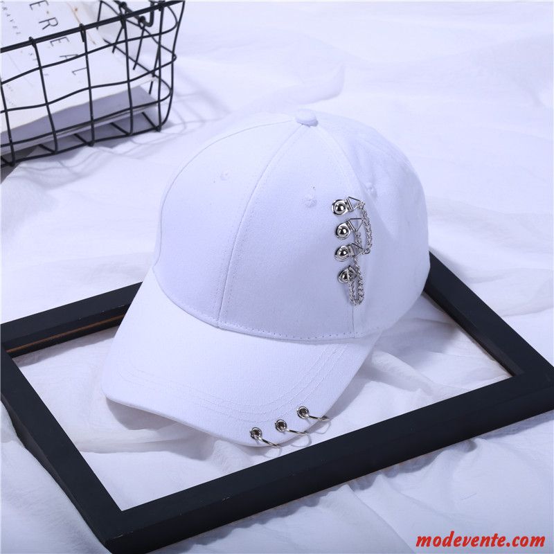 Chapeau Femme Casquette All-match Hip Hop Loisir Casquette De Baseball Rue Rose