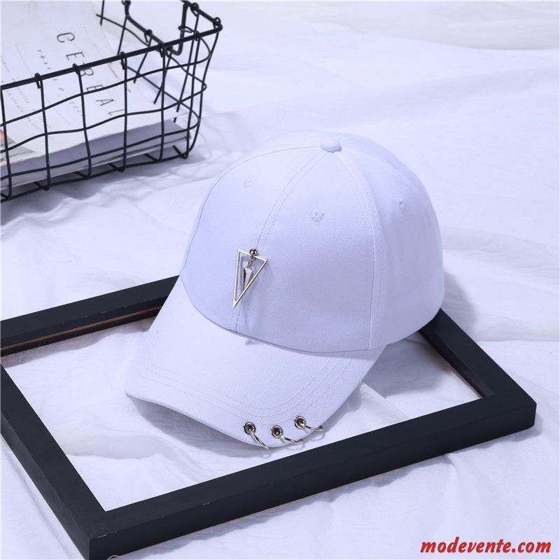 Chapeau Femme Casquette All-match Hip Hop Loisir Casquette De Baseball Rue Rose