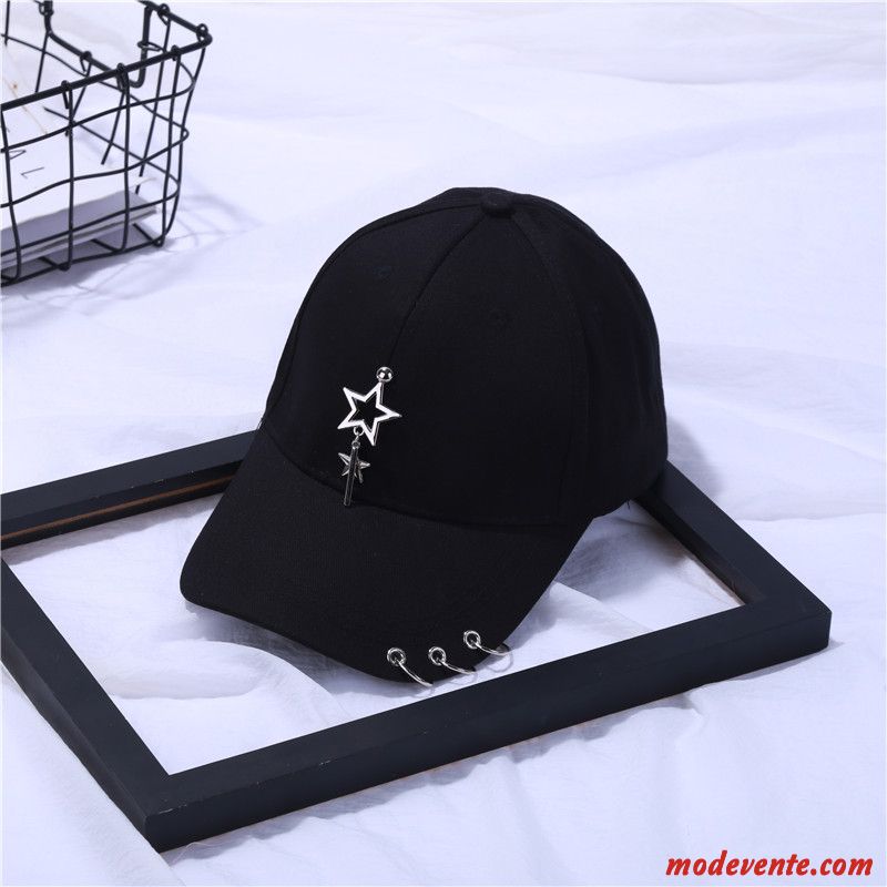 Chapeau Femme Casquette All-match Hip Hop Loisir Casquette De Baseball Rue Rose