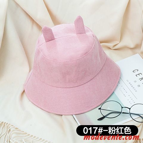 Chapeau Femme Charmant Tendance Chapeau De Pêcheur Loisir All-match Étudiant Brun