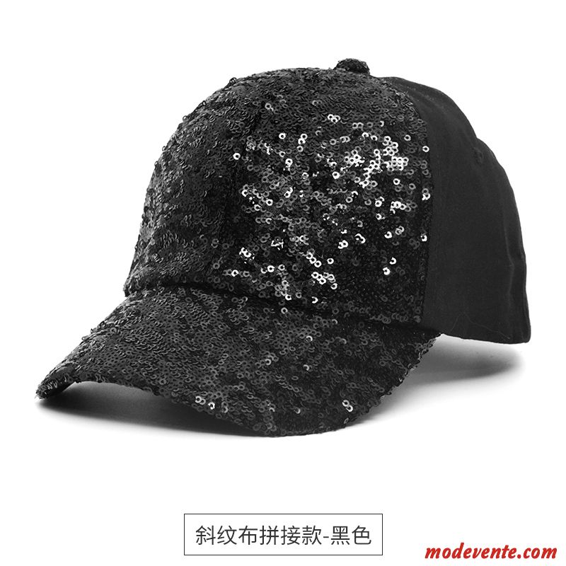 Chapeau Femme Crème Solaire All-match Loisir Casquette De Baseball Été Rue Argent