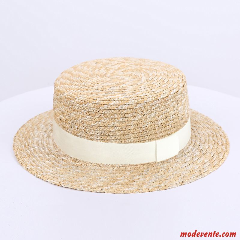 Chapeau Femme Fleur Ombre Plage Frais Chapeau De Soleil Crème Solaire