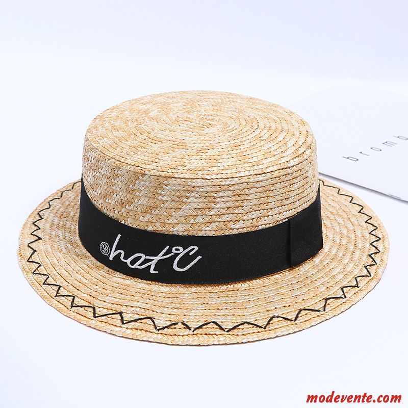 Chapeau Femme Fleur Ombre Plage Frais Chapeau De Soleil Crème Solaire