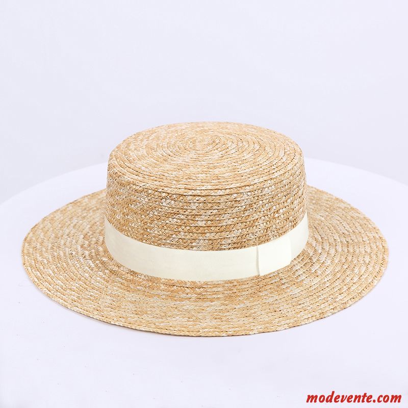 Chapeau Femme Fleur Ombre Plage Frais Chapeau De Soleil Crème Solaire