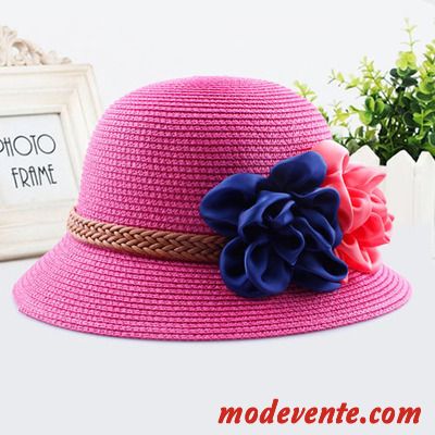 Chapeau Femme Ombre Plier Chapeau De Paille Mode Gros Crème Solaire Jaune