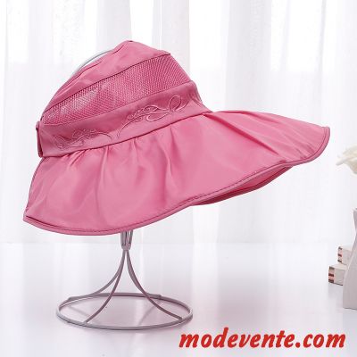 Chapeau Femme Plage Ombre Le Nouveau Couche Double Été Crème Solaire Vert