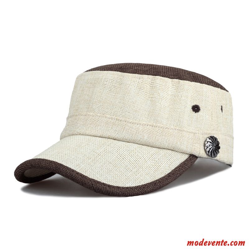 Chapeau Homme Casquette Crème Solaire De Plein Air Été Chapeau De Soleil Tendance Bleu