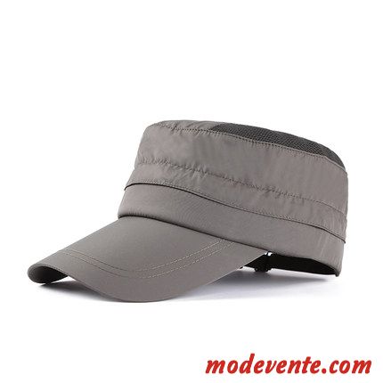 Chapeau Homme Casquette Crème Solaire De Plein Air Été Chapeau De Soleil Tendance Bleu