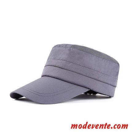 Chapeau Homme Casquette Crème Solaire De Plein Air Été Chapeau De Soleil Tendance Bleu