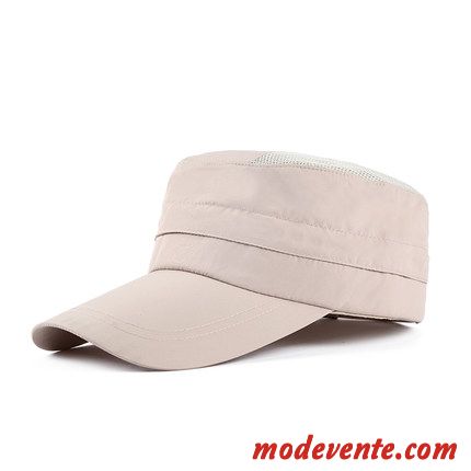 Chapeau Homme Casquette Crème Solaire De Plein Air Été Chapeau De Soleil Tendance Bleu