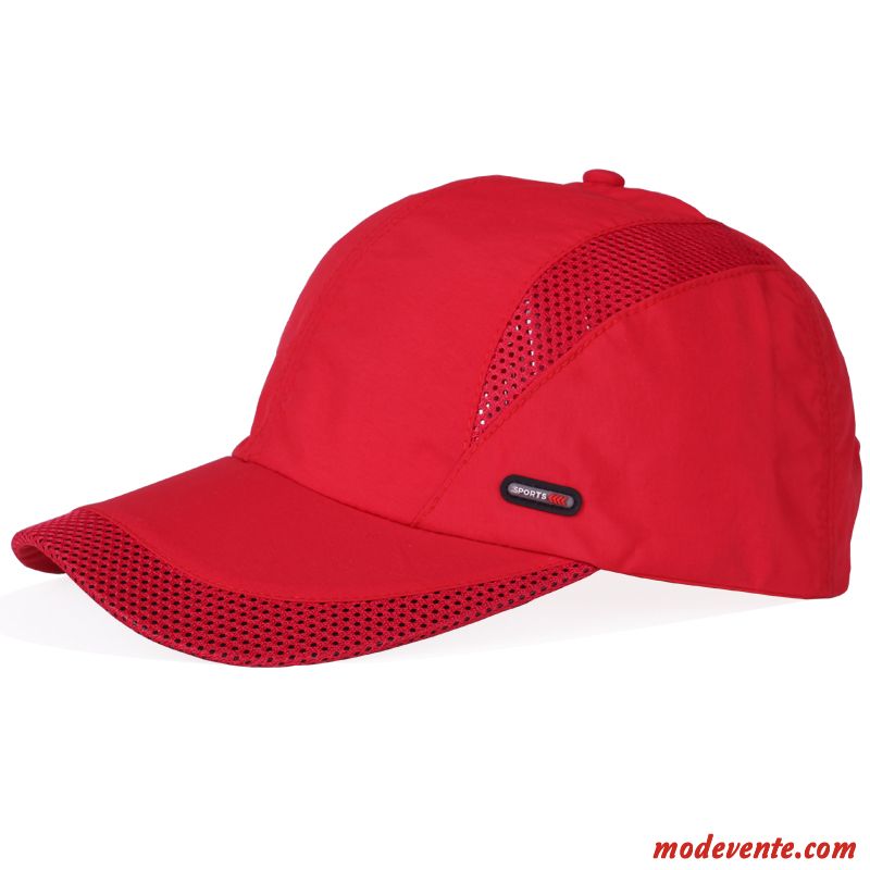 Chapeau Homme Casquette De Baseball Chapeau De Soleil Tendance Crème Solaire De Plein Air Ombre Brun