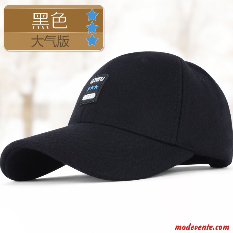 Chapeau Homme Casquette De Baseball Printemps Ombre L'automne Crème Solaire Garder Au Chaud Gris