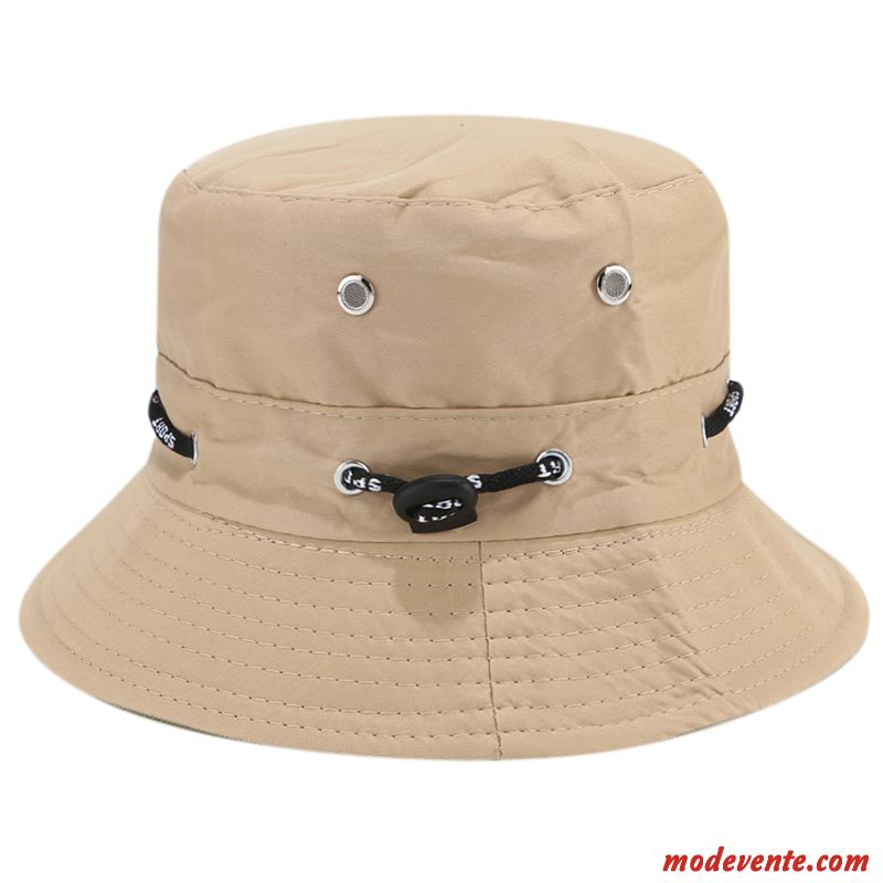 Chapeau Homme Femme All-match Tourisme Crème Solaire Chapeau De Pêcheur Ombre