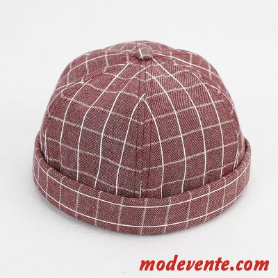 Chapeau Homme Femme Court Paragraphe Tendance Bonnet De Laine Tricot Hip Hop Violet