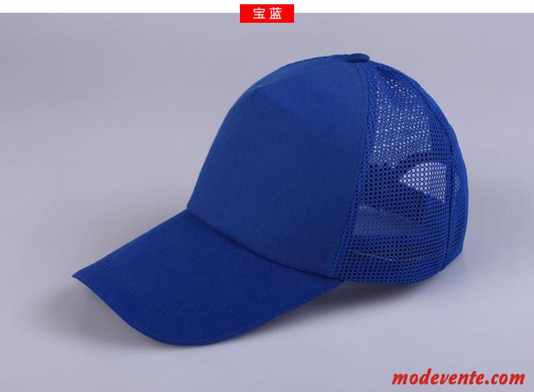 Chapeau Homme Femme Été Tourisme Casquette Réseau Blanc