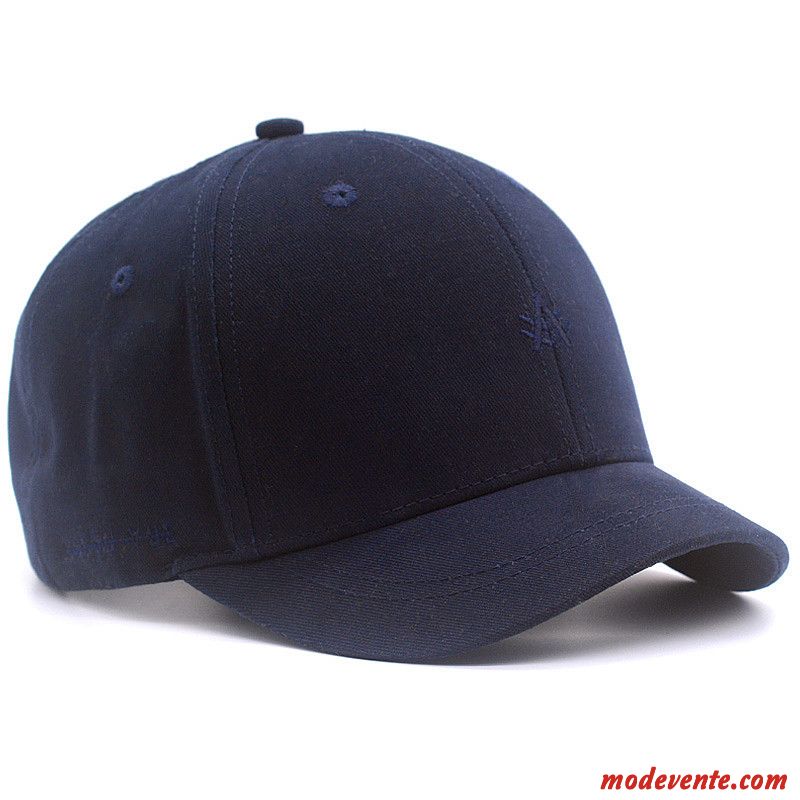 Chapeau Homme Jeunesse Tendance Casquette All-match Mode Le Nouveau Blanc Noir