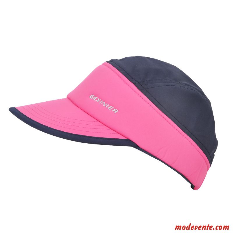 Chapeau Homme Loisir Sport Respirant Été De Plein Air Femme Bleu