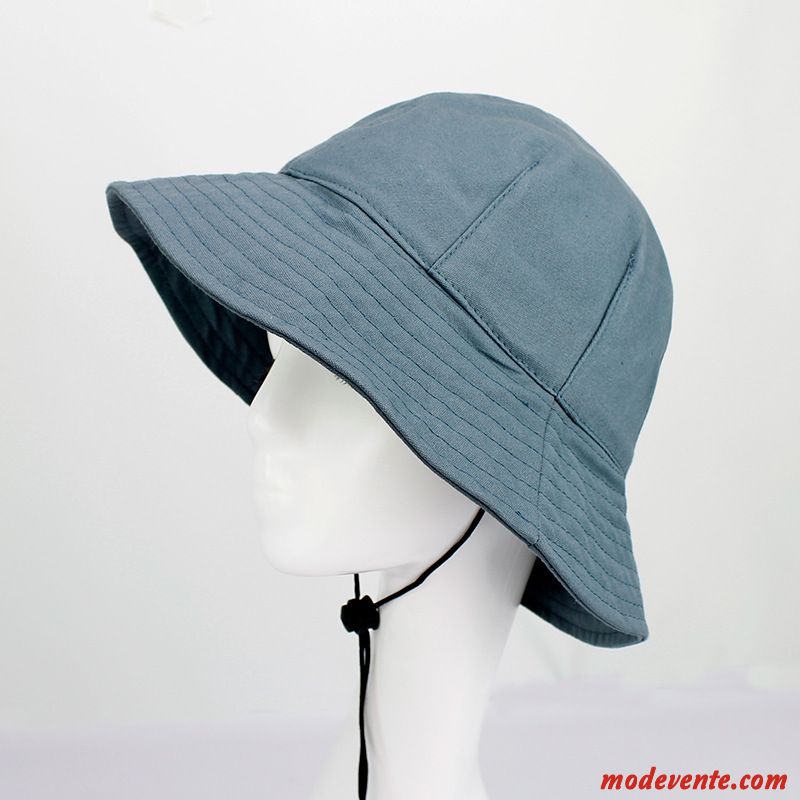 Chapeau Homme Ombre Loisir Modèles Féminins Coton Été Simple Noir