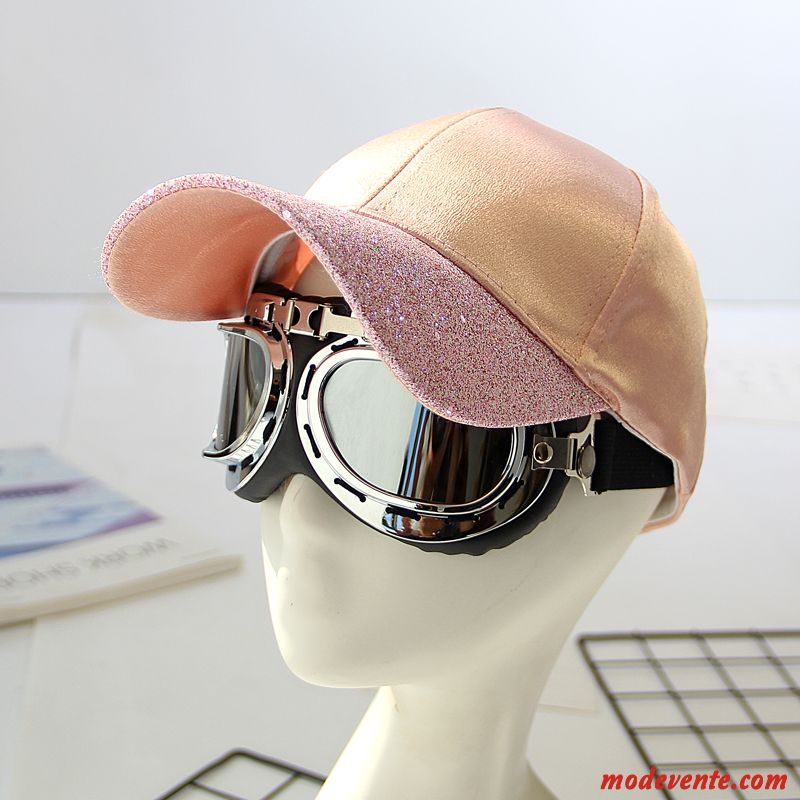 Chapeau Homme Étudiant Rue All-match Casquette Jeunesse Femme Rose