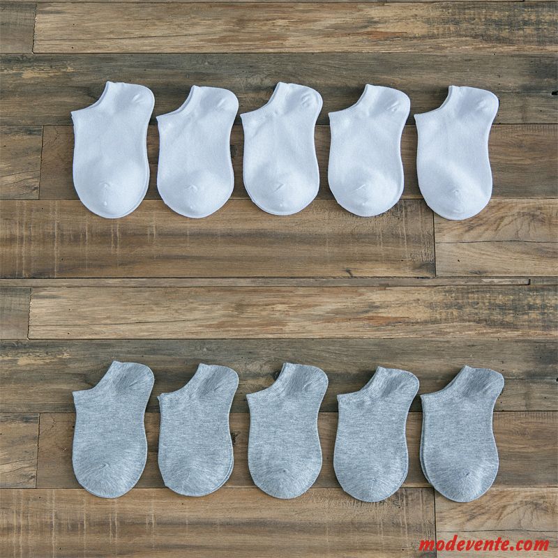 Chaussette Femme Été Chaussettes En Coton Chaussette Courte Charmant Chaussette Basse Coupée Faible Blanc Noir Gris Clair