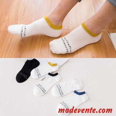 Chaussette Homme Faible Été Anti-odeur Invisible Quatre Saisons Chaussette Courte Marron Clair