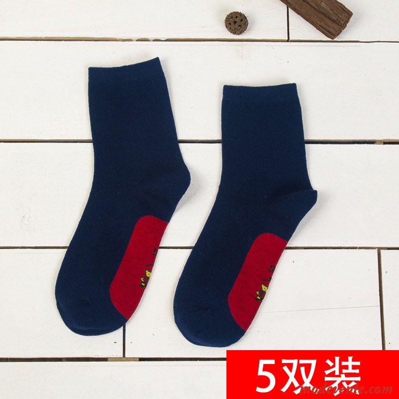 Chaussette Homme Marier Coton Petit De Fête Quatre Saisons Rouge