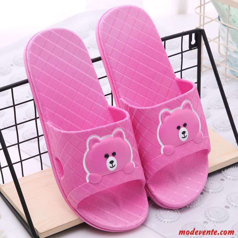 Chaussons Femme Fantaisie Antidérapant Intérieur Homme Tongs Chaussons De Maison Vert