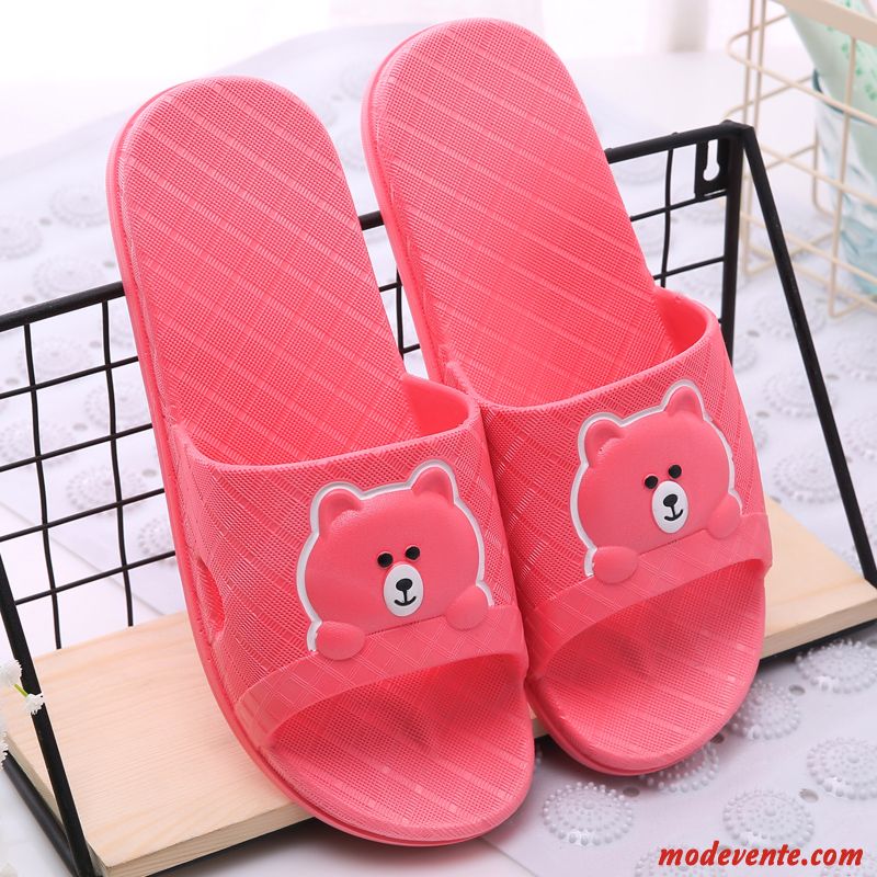 Chaussons Femme Fantaisie Antidérapant Intérieur Homme Tongs Chaussons De Maison Vert